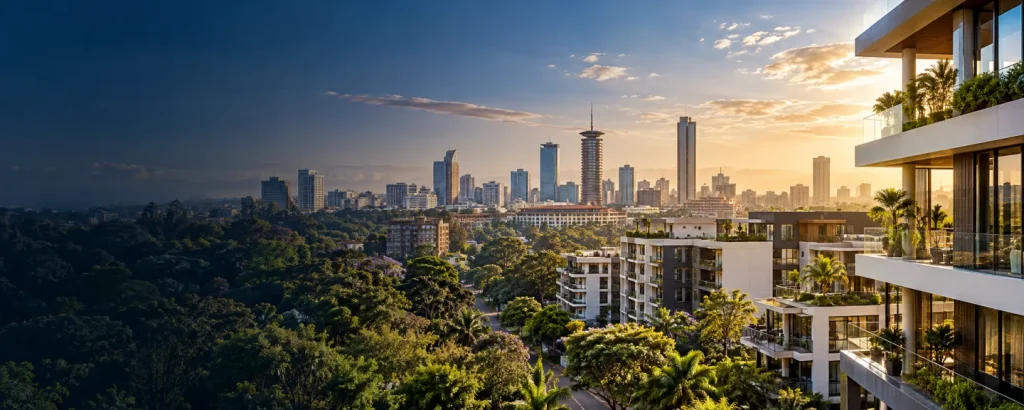 Illustrative modern Nairobi property architecture